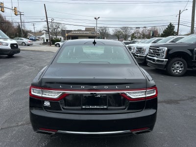 2018 Lincoln Continental Reserve Luxury Appearance w/DSS