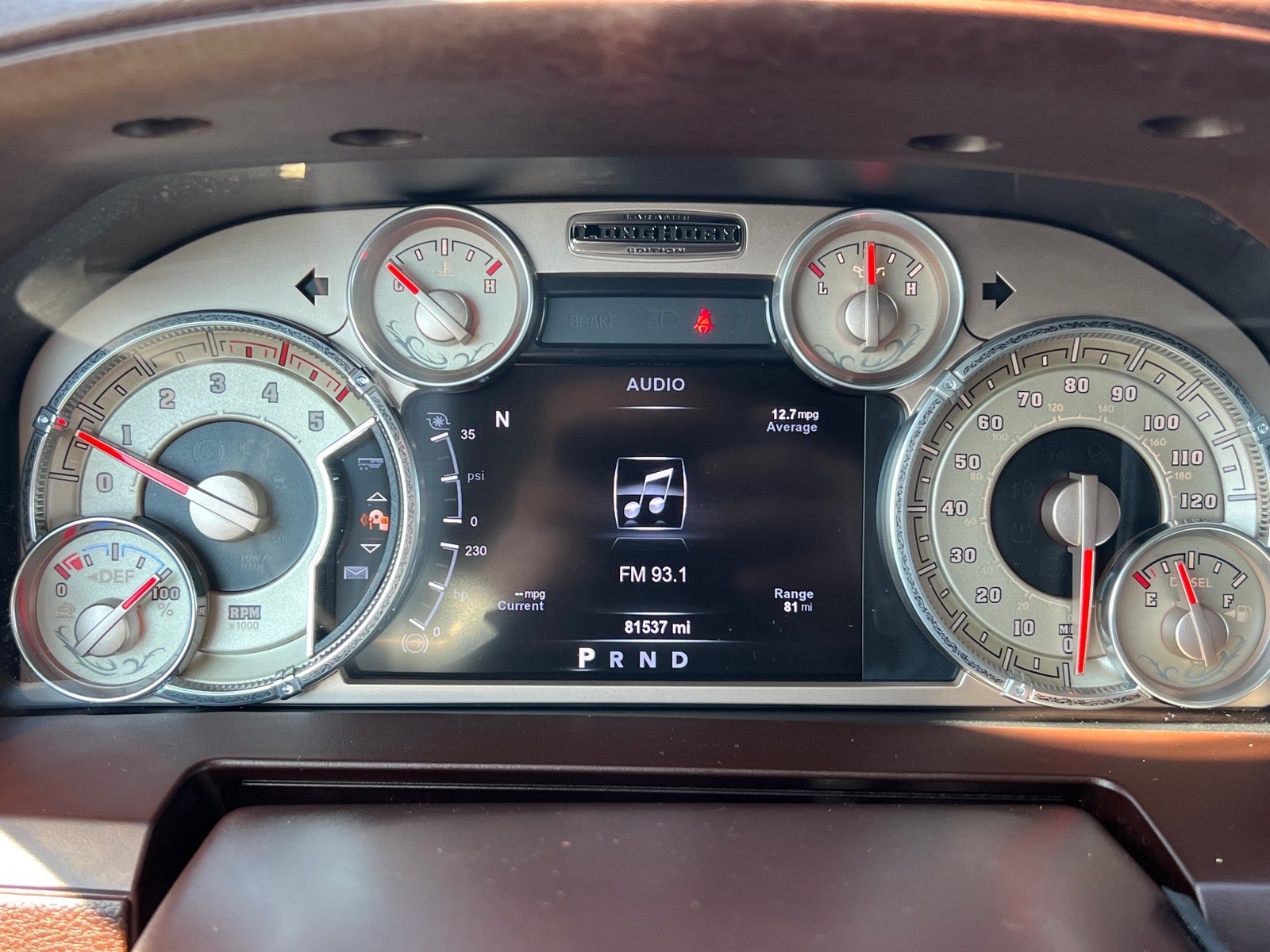 2015 RAM 3500 Laramie Longhorn