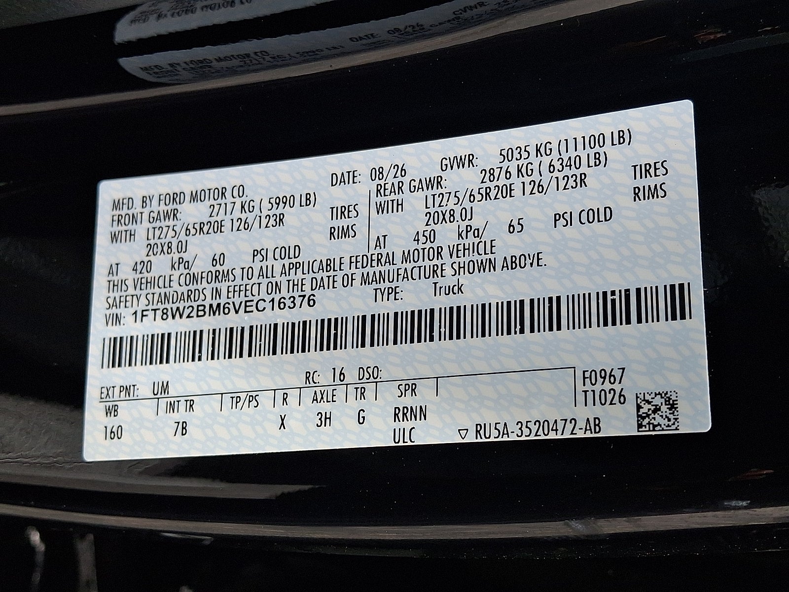 2027 Ford F-250SD Platinum