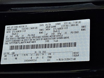 2026 Ford F-150 Platinum