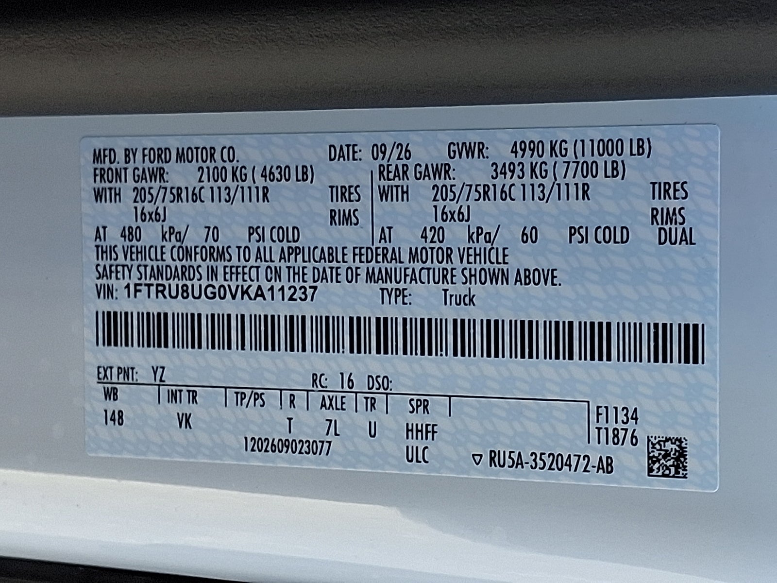 2027 Ford Transit-350 Base