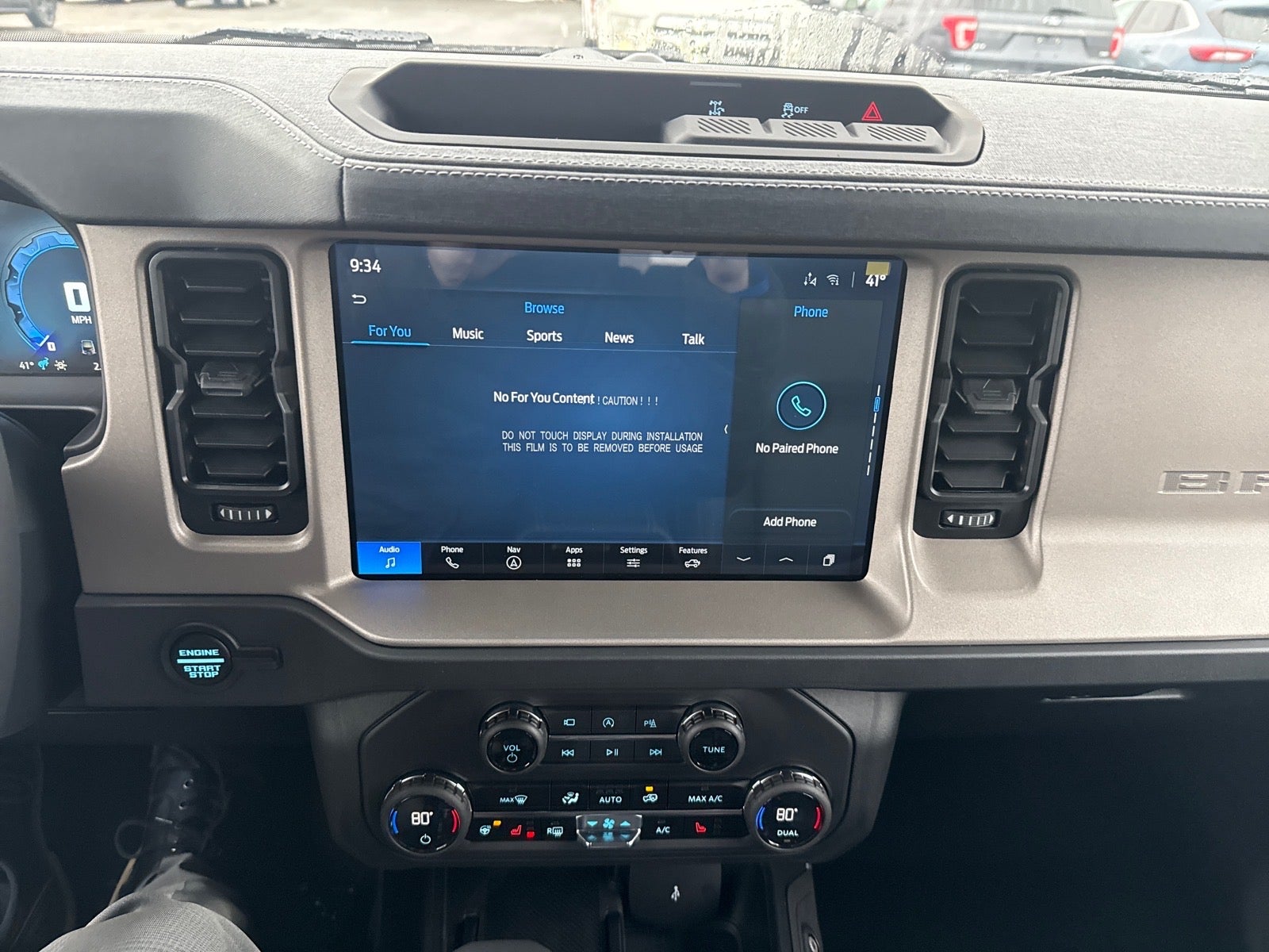 2025 Ford Bronco Outer Banks