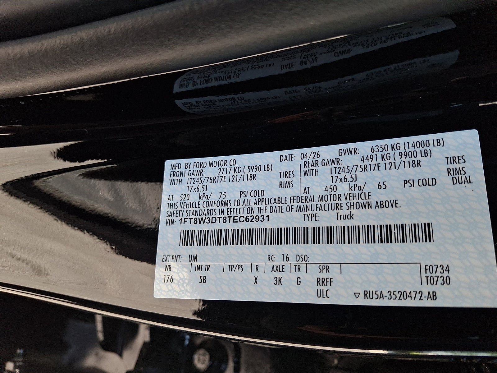 2026 Ford F-350SD DRW