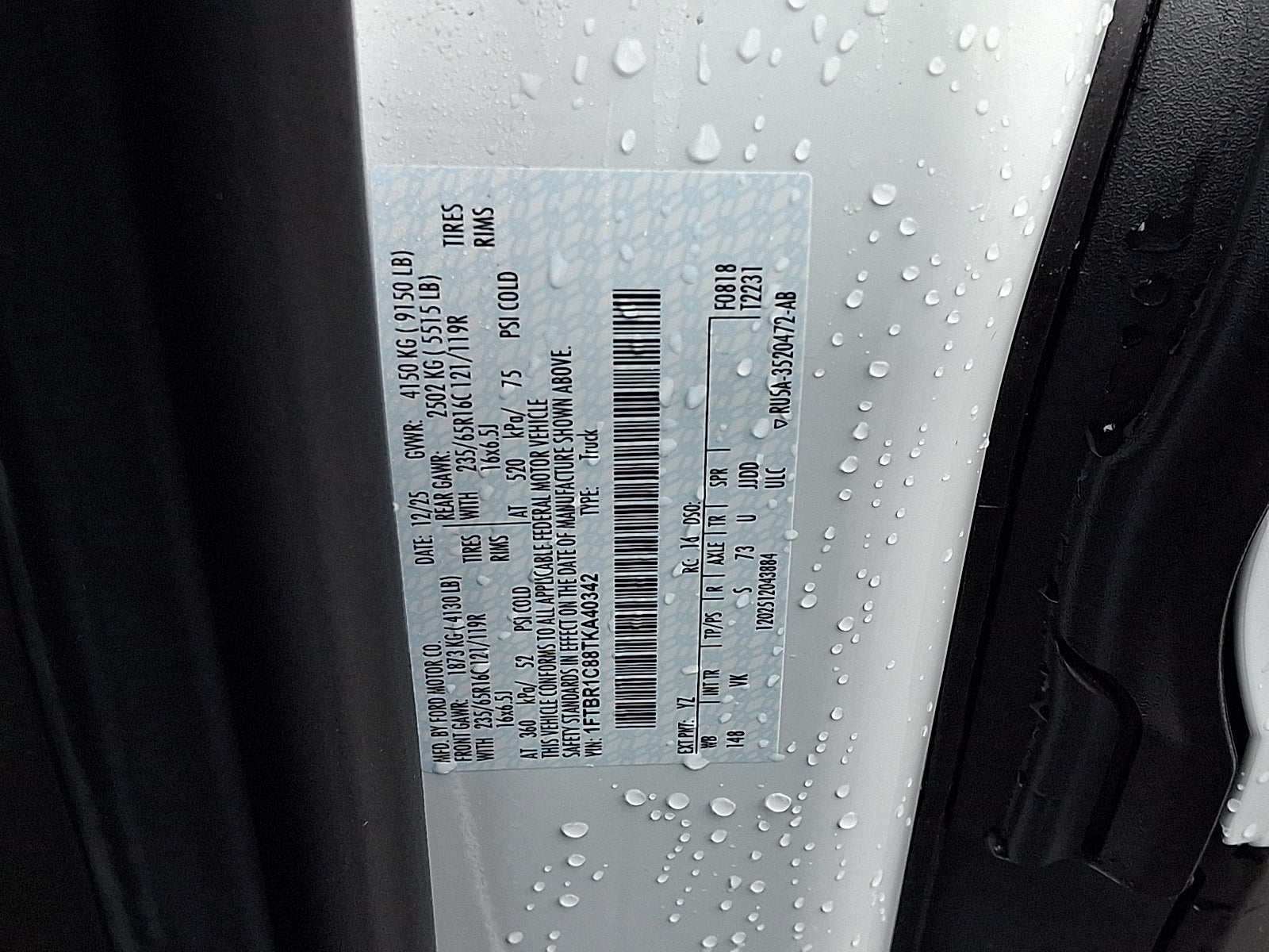 2026 Ford Transit-250 Base