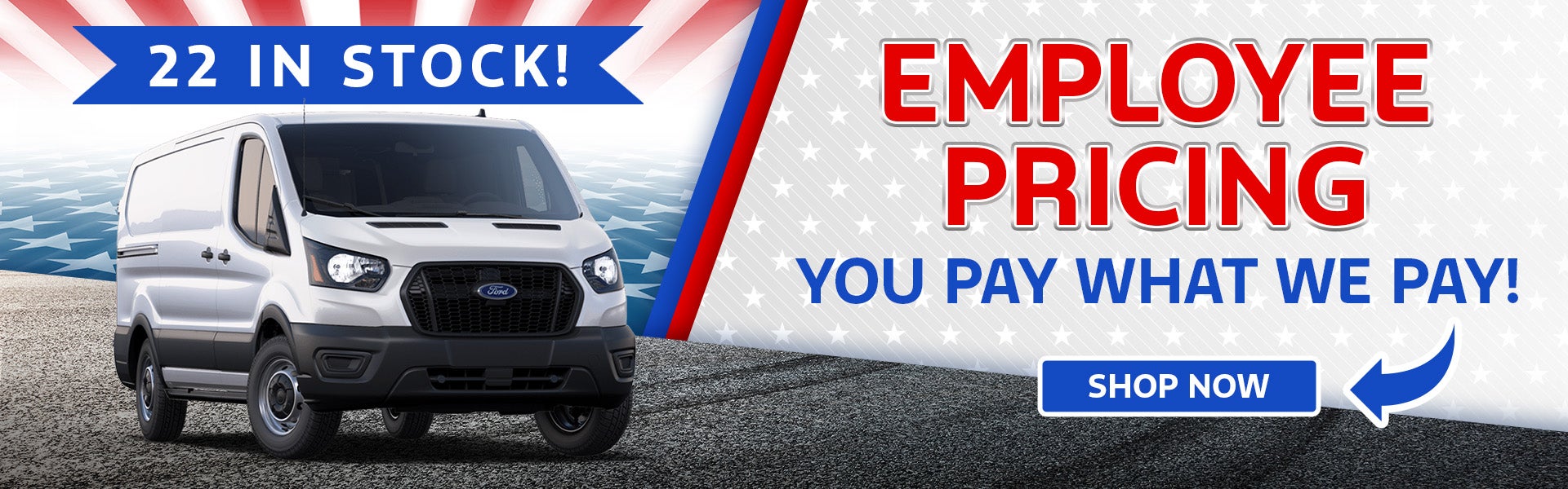 Transit Van Employee Pricing 