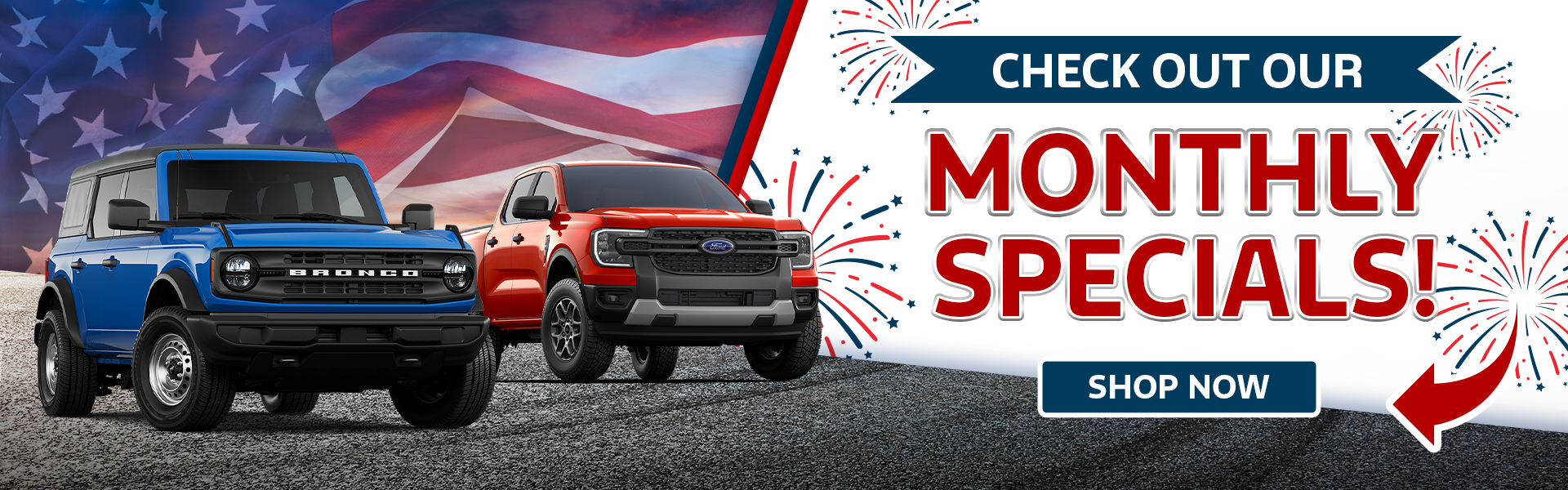 July Monthly Specials
