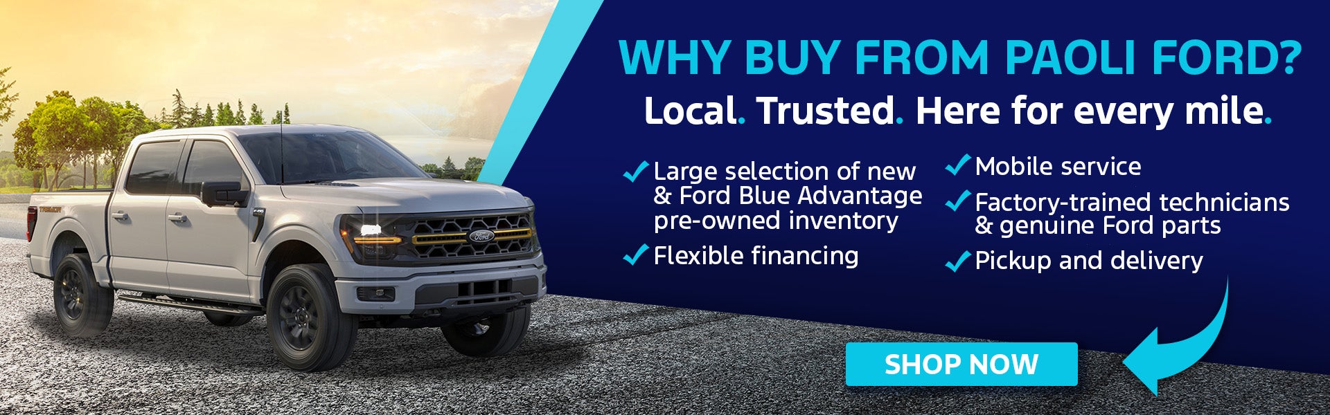 Why Buy From Paoli Ford