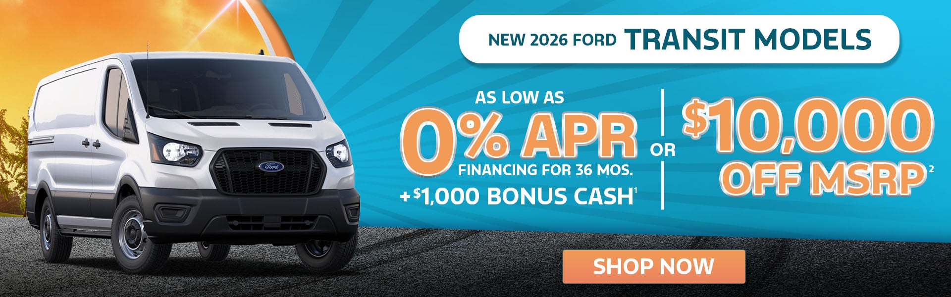 New 2026 Ford Transit