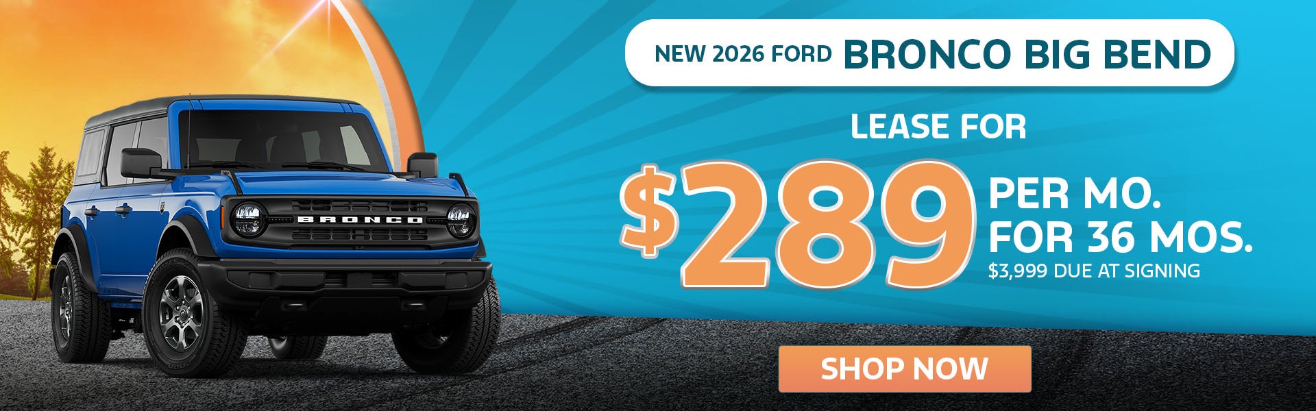 New 2026 Ford Bronco Big Bend