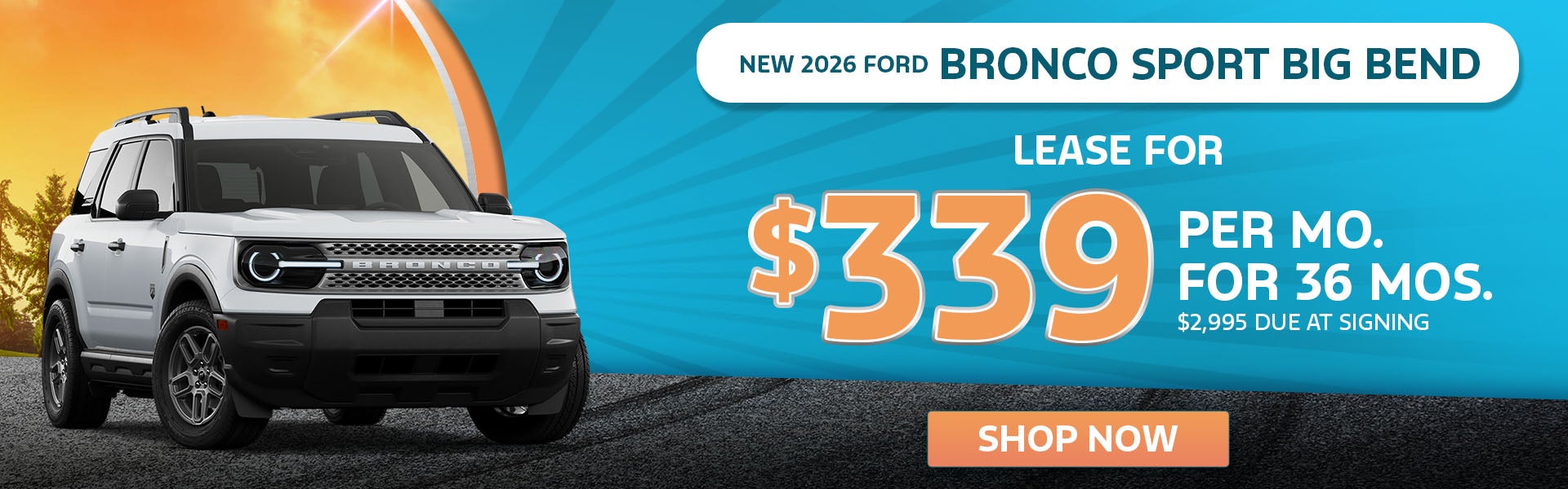 New 2026 Ford Bronco Sport Big Bend