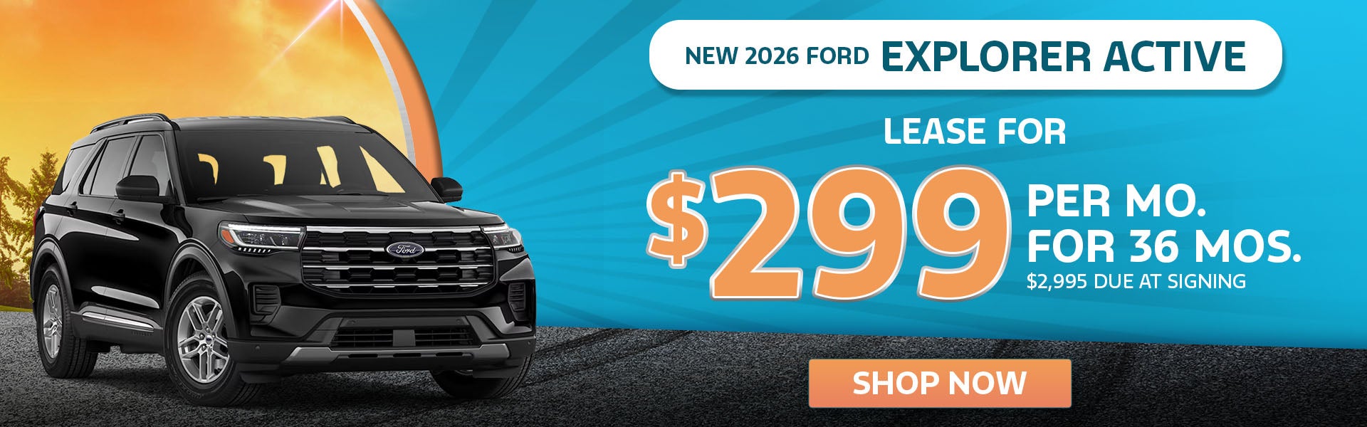 New 2026 Ford Explorer Active