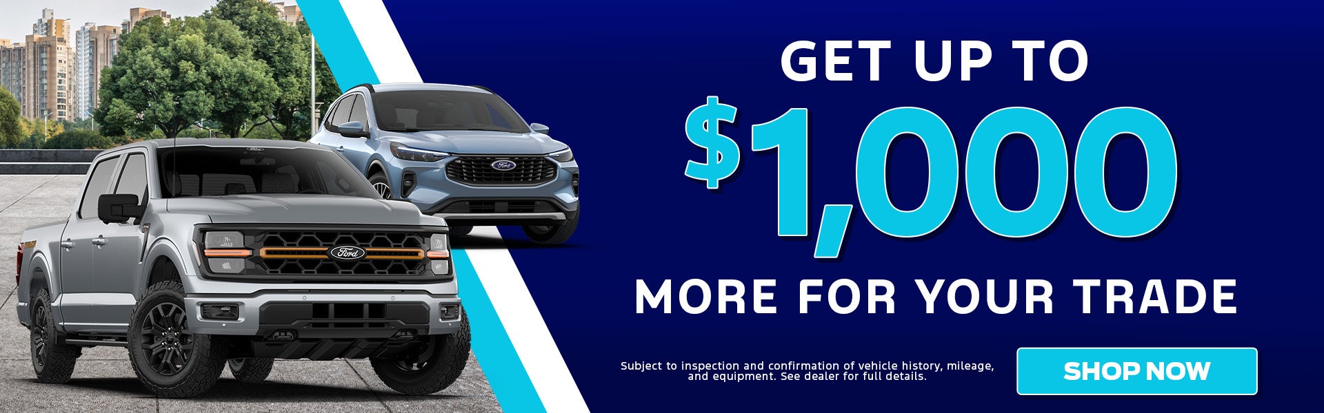 Get up to $1000 More For Your Trade