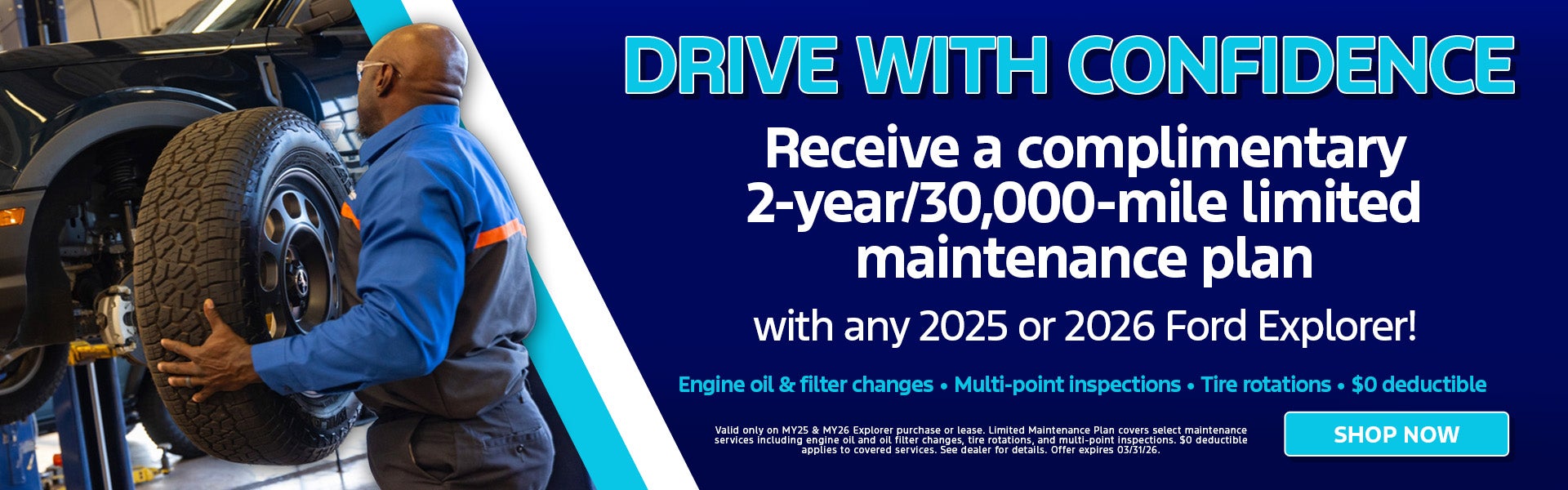 receive a complimentary maintenance plan